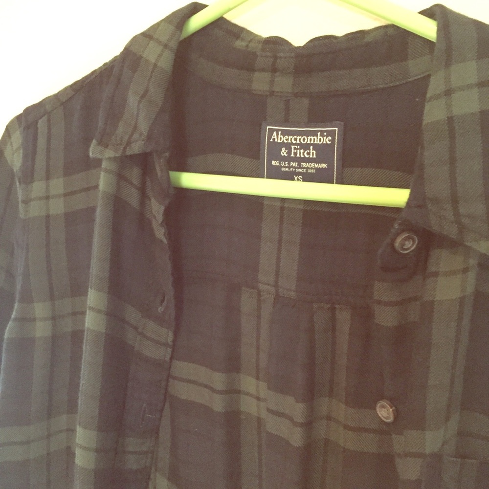 A&F | Plaid Button Up